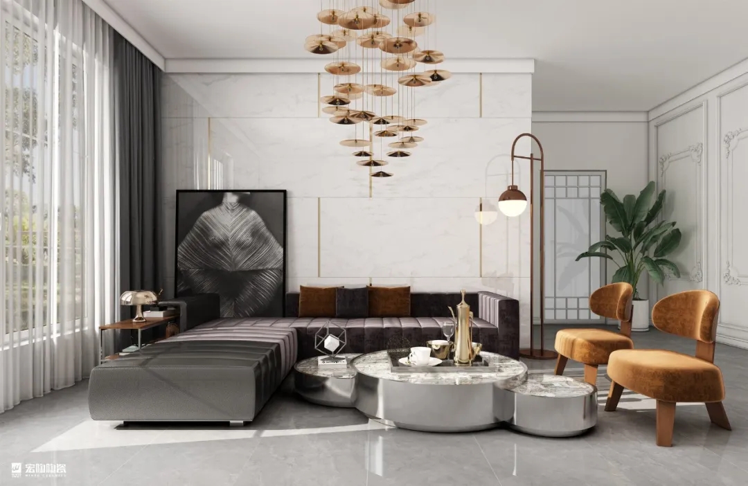 腾博会官网通体瓷砖|TPGM26022爱玛灰效果图