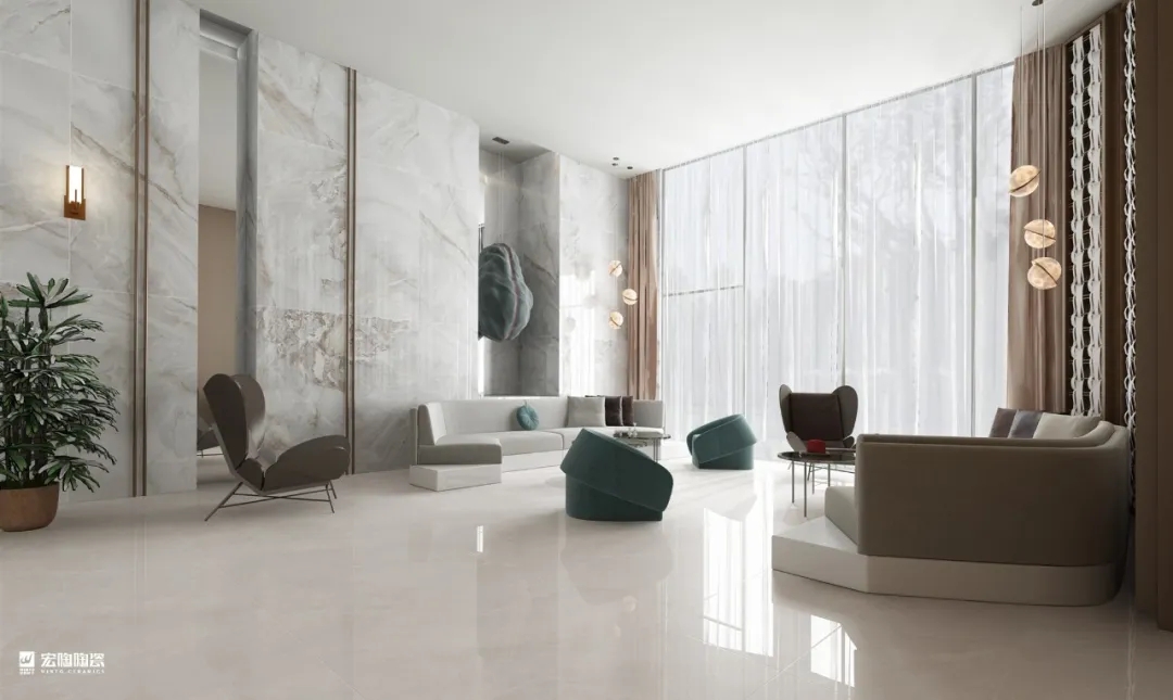 腾博会官网通体瓷砖|TPGM26023卡隆米黄