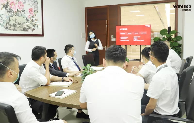 腾博会官网培训会现场