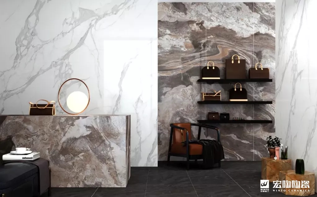 腾博会官网TPGM26023(卡隆米黄）600×1200mm