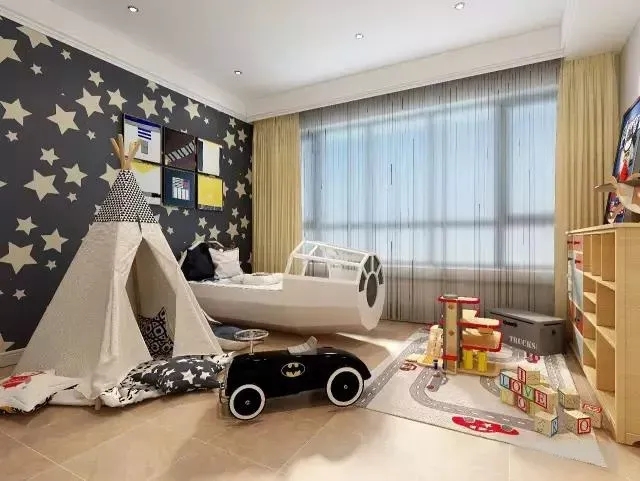 腾博会官网米黄色调装修效果图