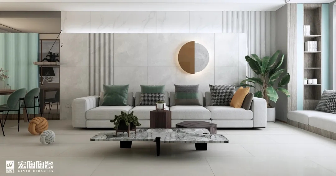 腾博会官网和璧岩·通体奥比克灰瓷砖