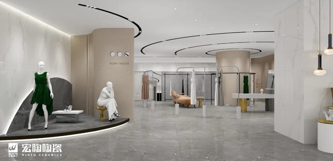 腾博会官网大板TPGMW157034（宝石灰）瓷砖地砖效果图