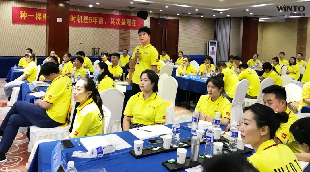 腾博会官网地砖经销商现场提问