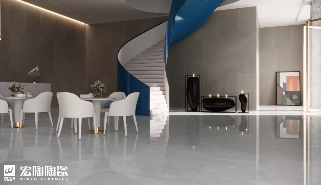 腾博会官网TPG1890233古云灰瓷砖地砖效果图