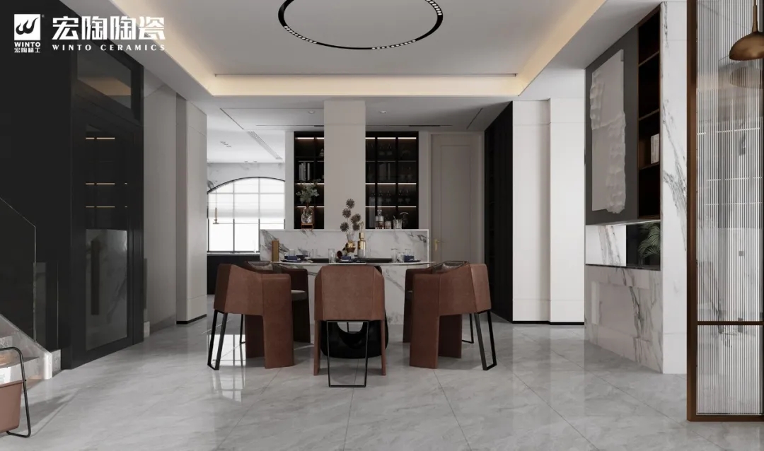 腾博会官网TPG26234 600×1200mm瓷砖地砖效果图