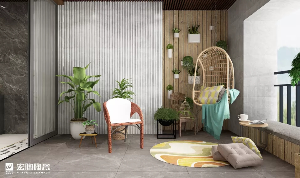 腾博会官网土耳其银灰瓷砖地砖