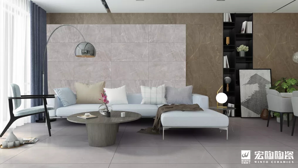 腾博会官网巴比伦浅灰瓷砖地砖