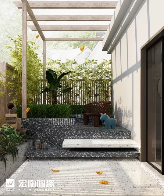 腾博会官网蕴系列（厚砖）瓷砖效果图