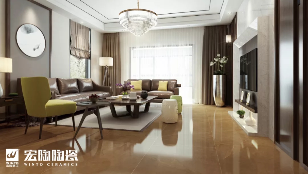 腾博会官网地砖盛行趋势之国潮效果图