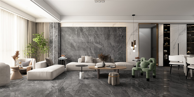 腾博会官网客厅地砖装修效果图