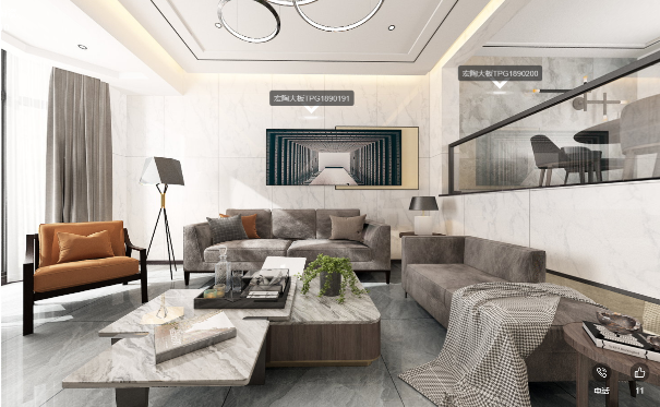 腾博会官网陶瓷大板地砖装修效果图