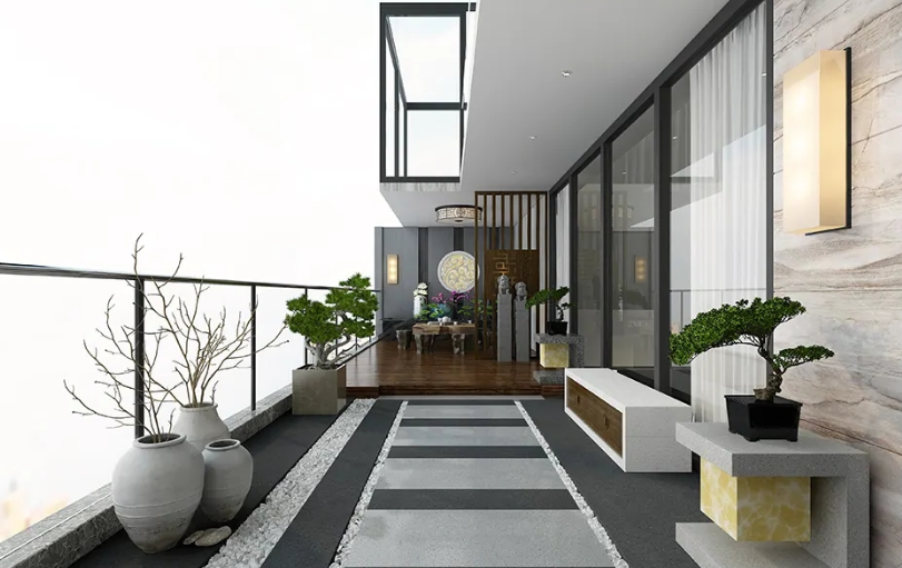 腾博会官网陶瓷岩板地砖装修效果图