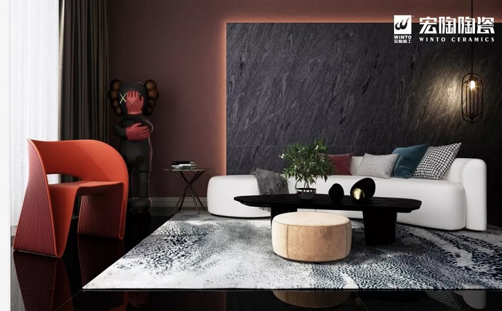 腾博会官网陶瓷品牌陶瓷大板装修效果图