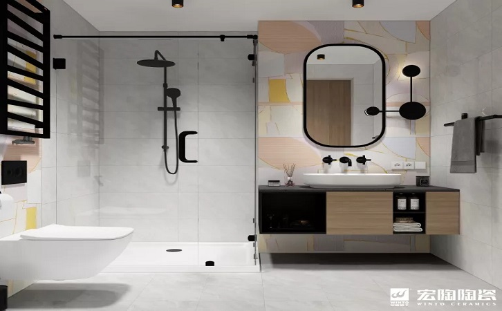 佛山瓷砖腾博会官网陶瓷品牌瓷片装修效果图