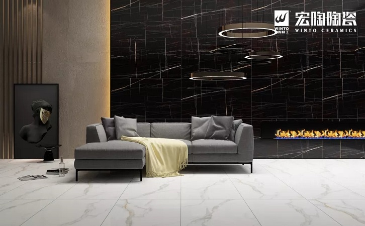 腾博会官网客厅地砖装修效果