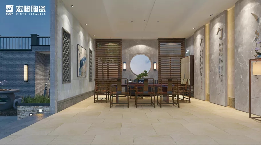 腾博会官网地砖客厅装修效果图