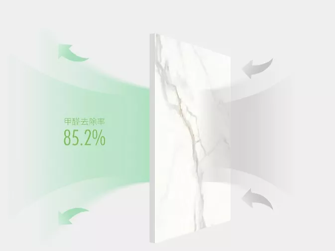 腾博会官网康健岩板甲醛去除率手艺图片