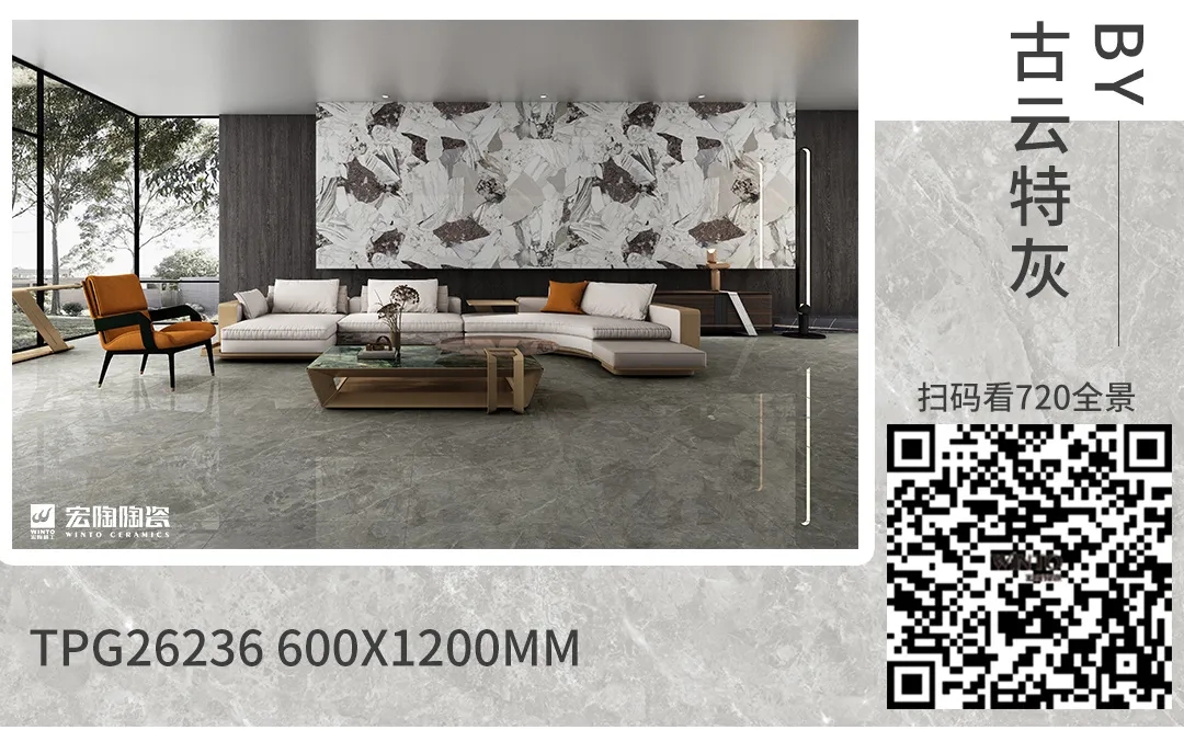 腾博会官网地砖古云特灰装修效果图