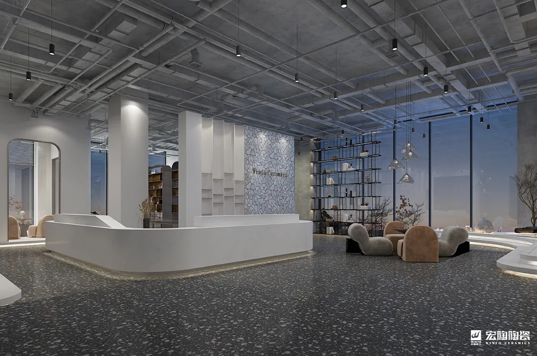 腾博会官网陶瓷黑金沙 TPEB157001 750×1500mm装修效果图