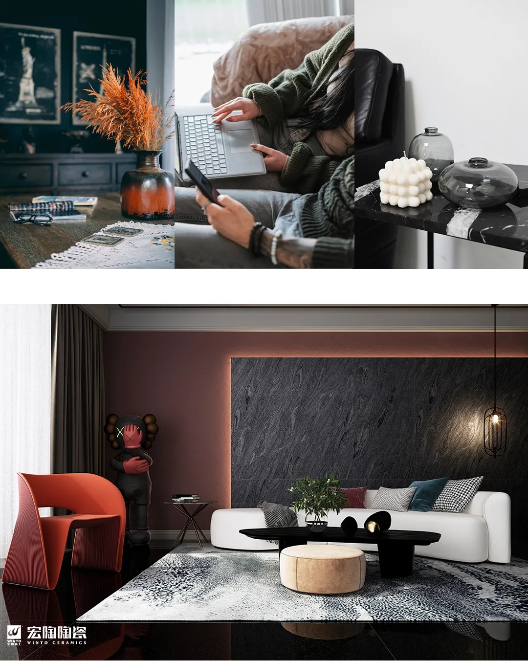  腾博会官网黑金沙TPEB157001 瓷砖地砖装修效果图