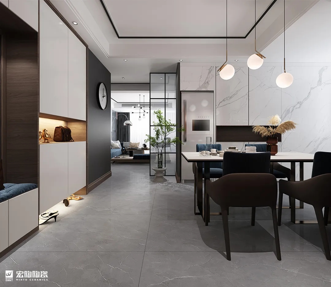 腾博会官网TPEBM157003银河灰750×1500mm瓷砖地砖装修效果图