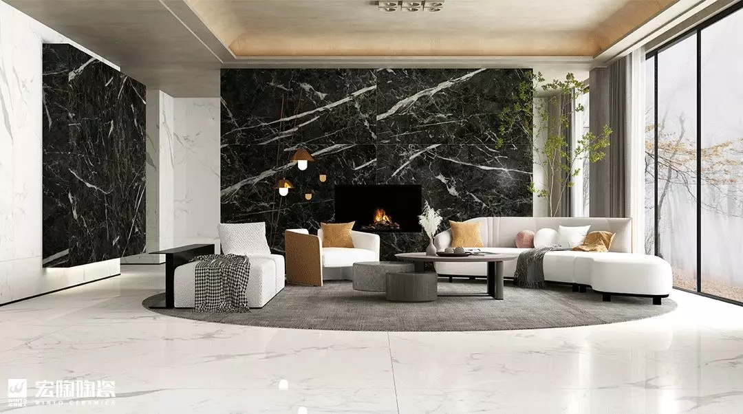 腾博会官网沙罗黑 9-TPG2412J004ABC瓷砖地砖装修效果图 