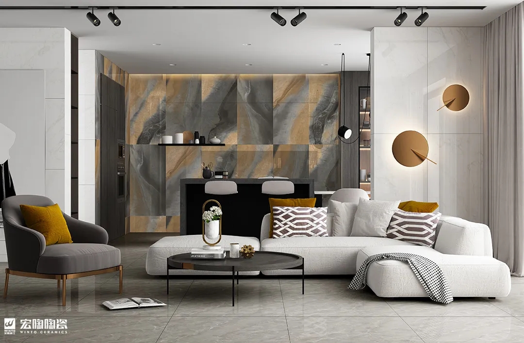 腾博会官网TPG80193瓷砖地砖800×800mm效果图