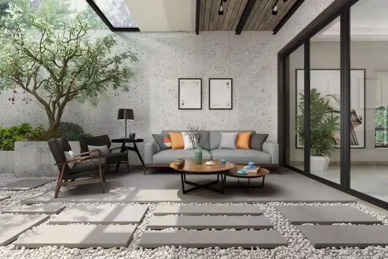 腾博会官网TPVGM26001M瓷砖地砖黄金配色效果图