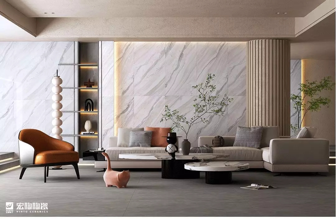 腾博会官网极光石TPEBM157006瓷砖地砖装修效果图