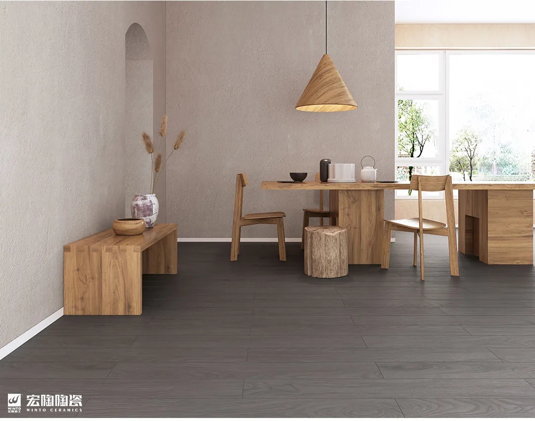 腾博会官网TCB1220011斐拉云杉地砖装修效果图