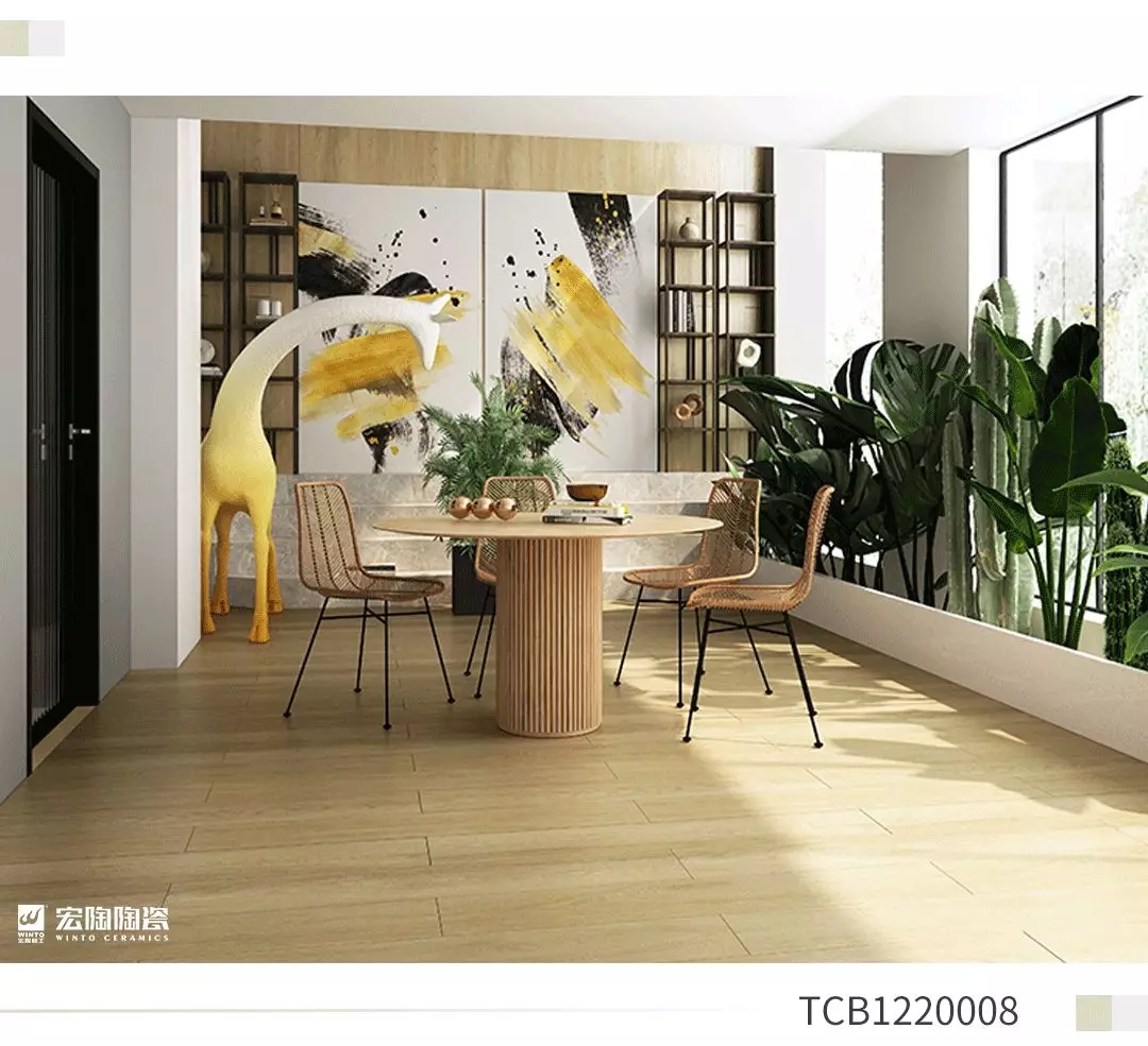 腾博会官网TCB1220008瓷砖地砖客厅装修效果图
