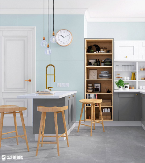 腾博会官网陶瓷质感砖影青蓝效果图