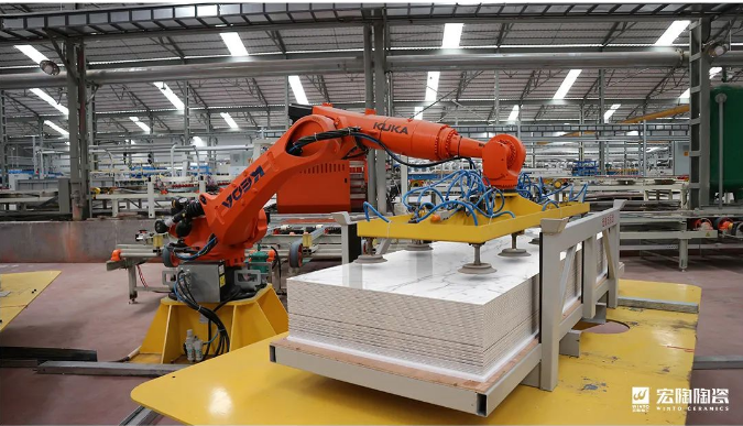 腾博会官网陶瓷全自念头械手图