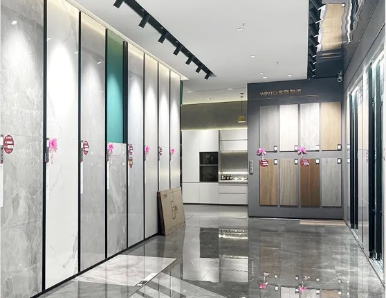 腾博会官网地砖产品选材区