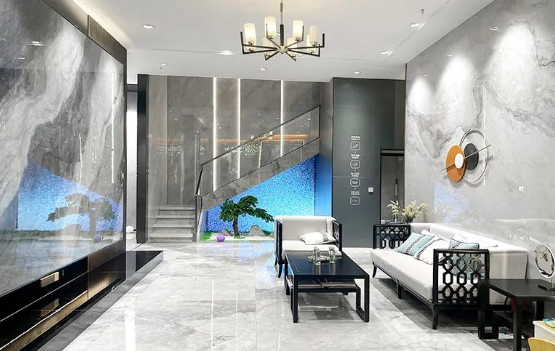 腾博会官网百色瓷砖地砖专卖店场景展示区