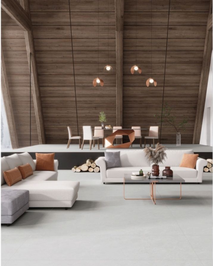 腾博会官网质感砖会客厅装修效果图