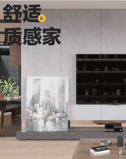 腾博会官网质感砖嵌入式的衣帽间效果图