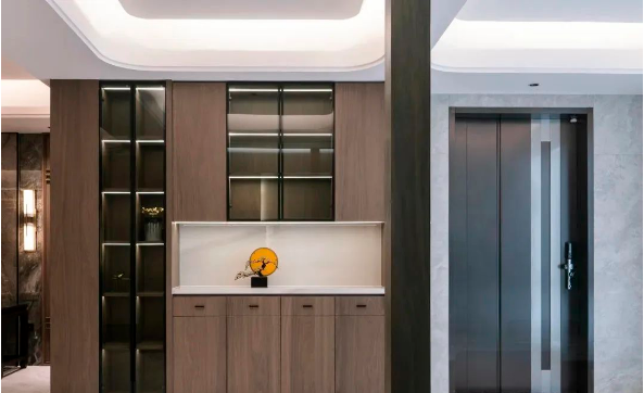 腾博会官网陶瓷大板柜式效果图